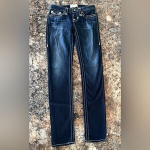 Big Star Dark Blue Straight Jeans